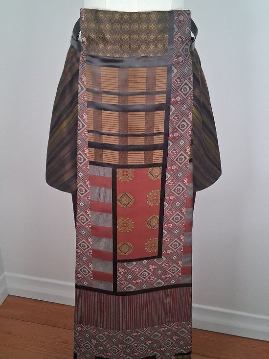 Kenzo Dresses & Skirts - Vintage Kenzo Paris Jacquard Patchwork Maxi Skirt size FR 40 - US 8/10